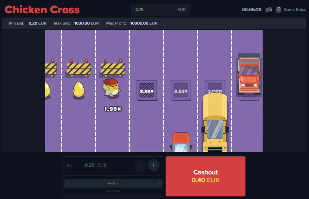 Chicken Cross Demo