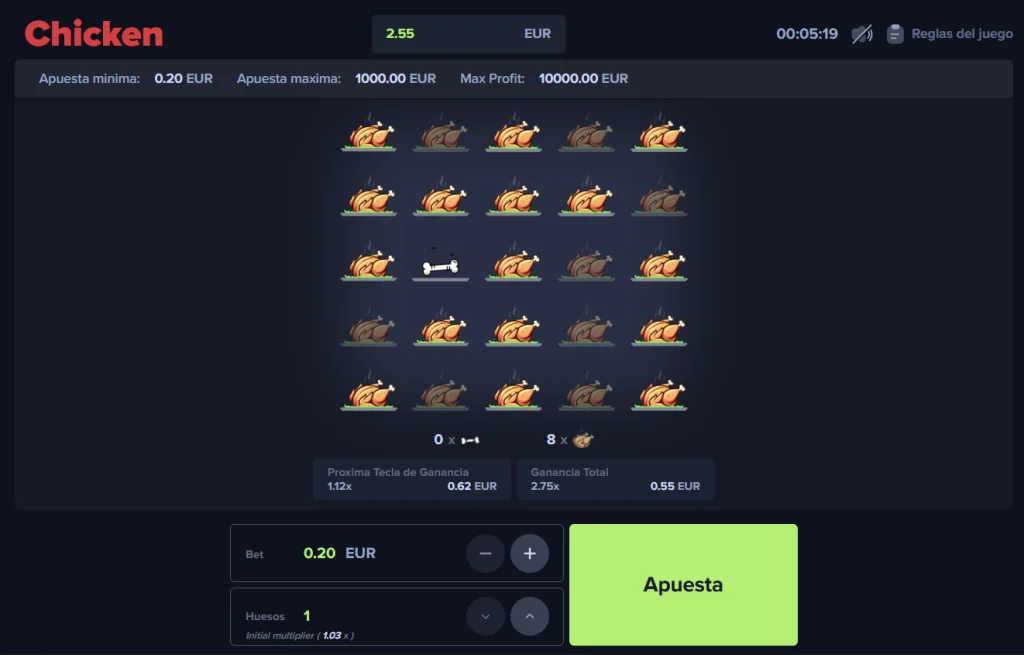 MyStake Chicken Demo