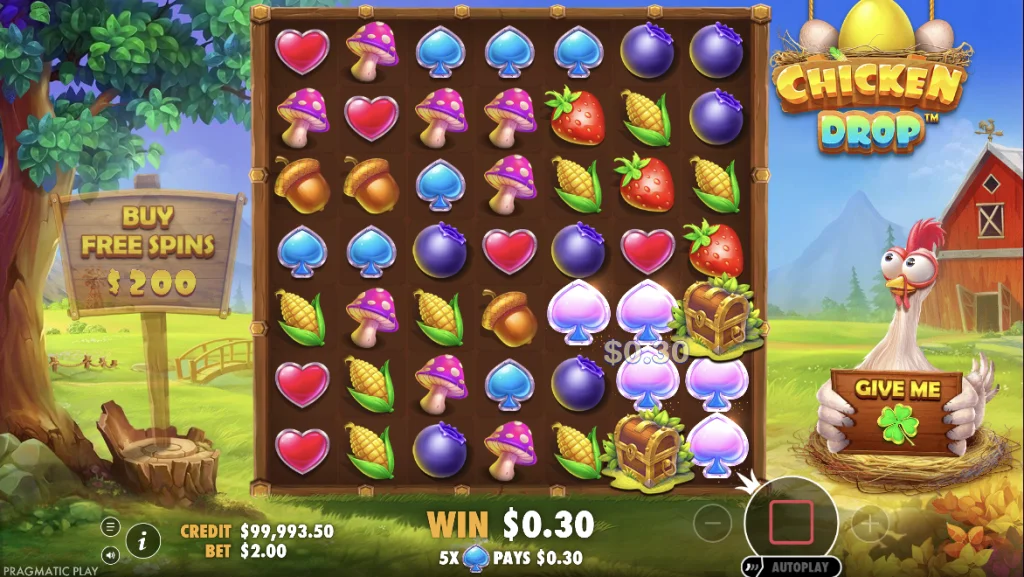 Chicken Drop Spiel