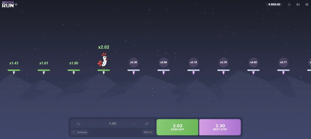 Rooster Run Spiel
