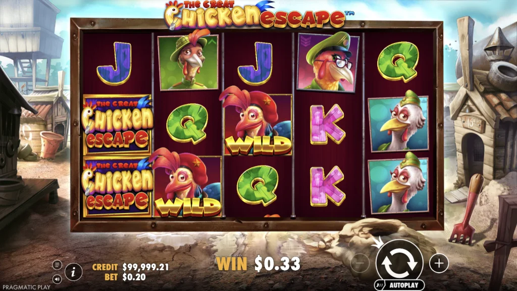 The Great Chicken Escape Spiel