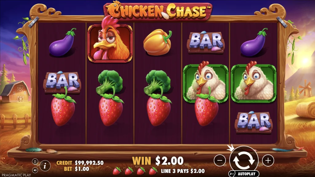 Chicken Chase Mobil Spiel