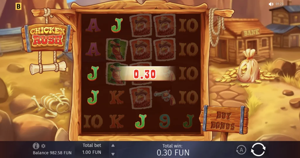 Chicken Rush Demo Spiel