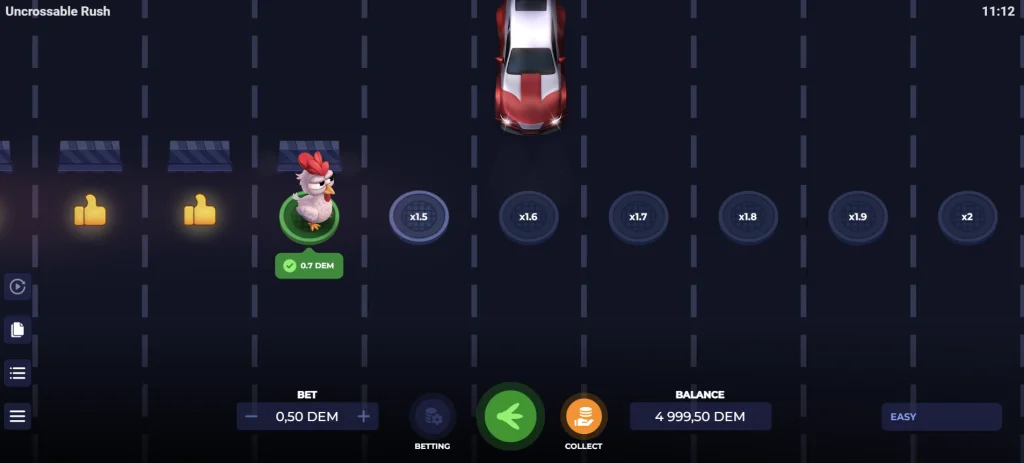 Uncrossable Rush