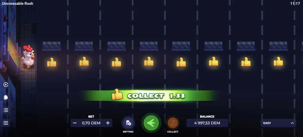 Uncrossable Rush Demo