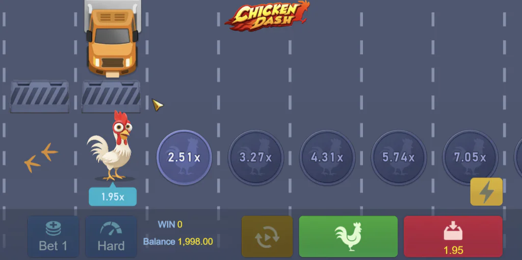 Chicken Dash Spiel