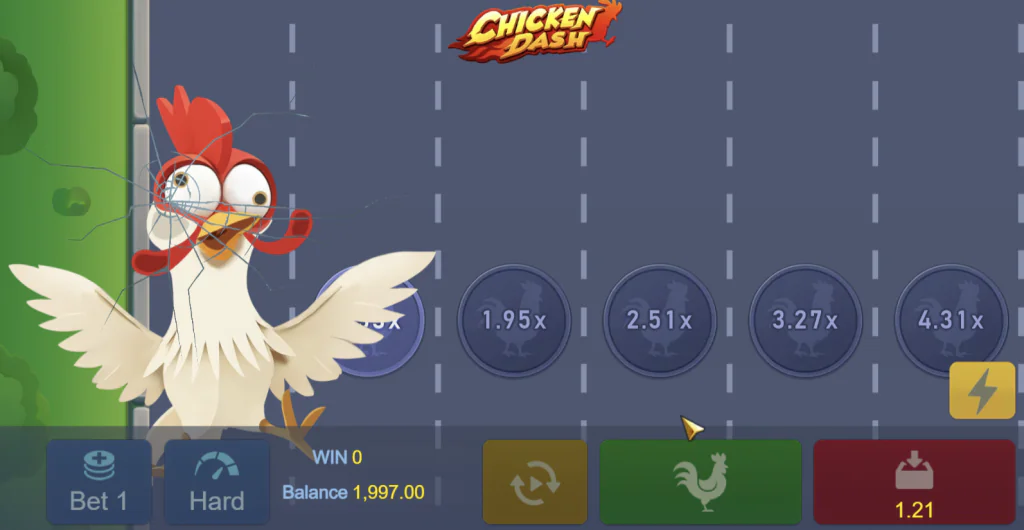 Chicken Dash Spiel von TaDa Gaming