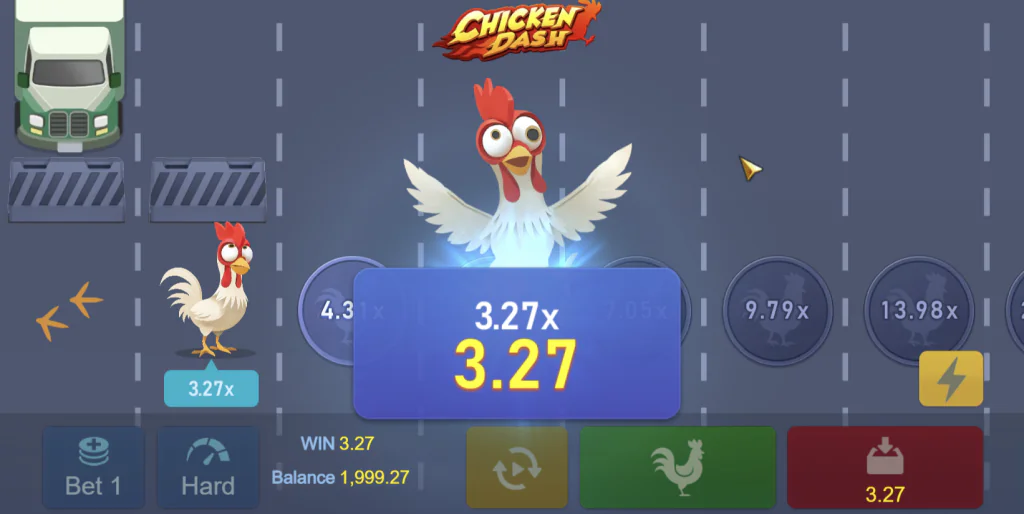 Chicken Dash Glücksspiel