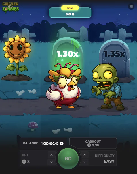 Spiel Chicken vs Zombies