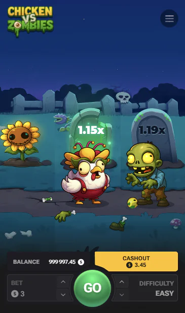 Chicken vs Zombies Glücksspiel