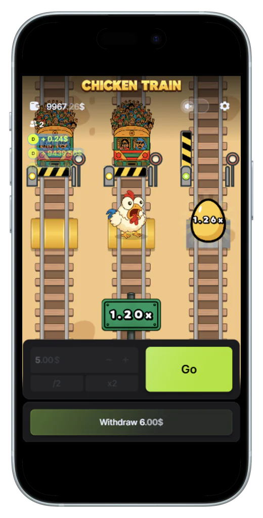 Chicken Train Demo