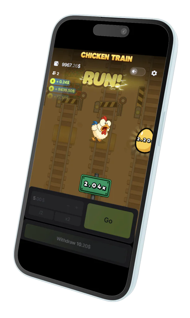 Chicken Train Spiel Demo