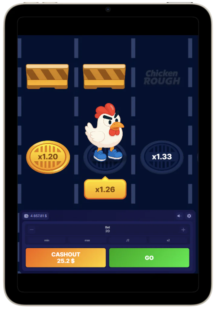 Chicken Rough Glücksspiel