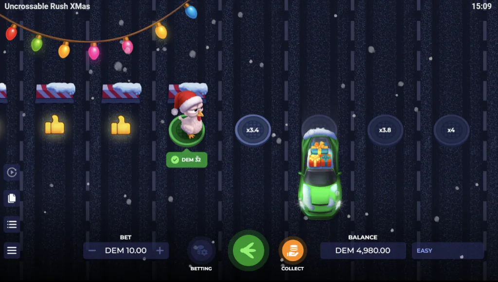 Uncrossable Rush X-Mas von Evoplay
