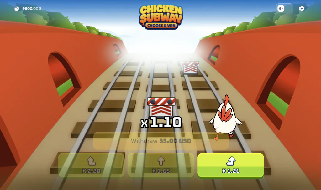 Chicken Subway Spiel