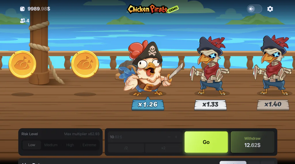Chicken Pirate Casino