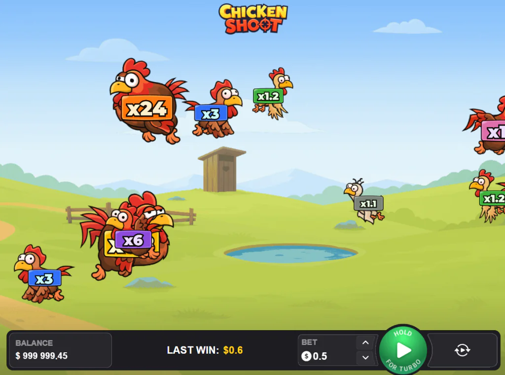 Chicken Shoot Casino Spiel