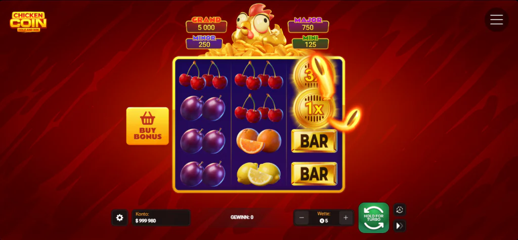 Chicken Coin Bonus Game