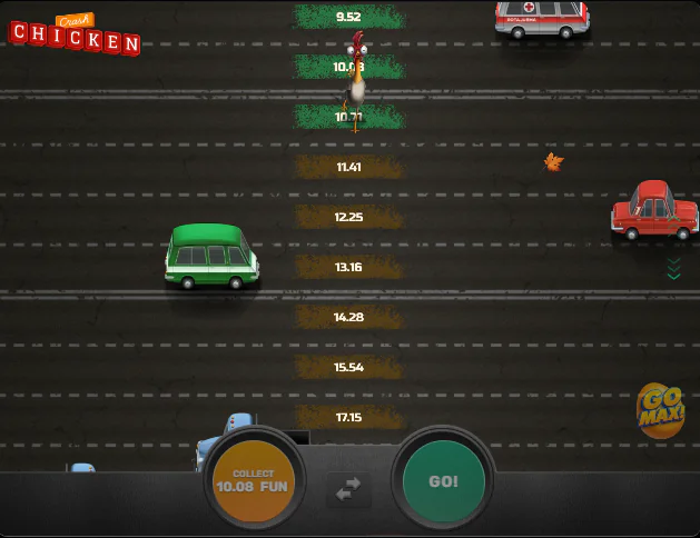 Chicken Crash Demo Spiel
