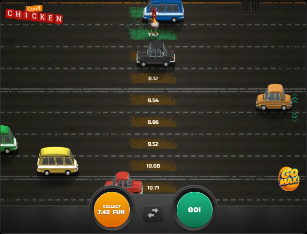 Chicken Crash Spiel