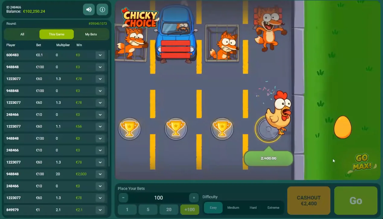 Spiel Chicky Choice
