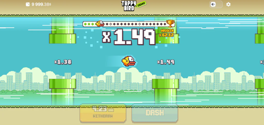 Tappy Bird Demo Spiel